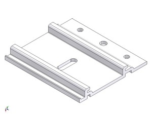 SRA150 Halterung - flache Wand