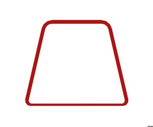 Stoßbalkenprofil RAL 3000 L= 6000mm