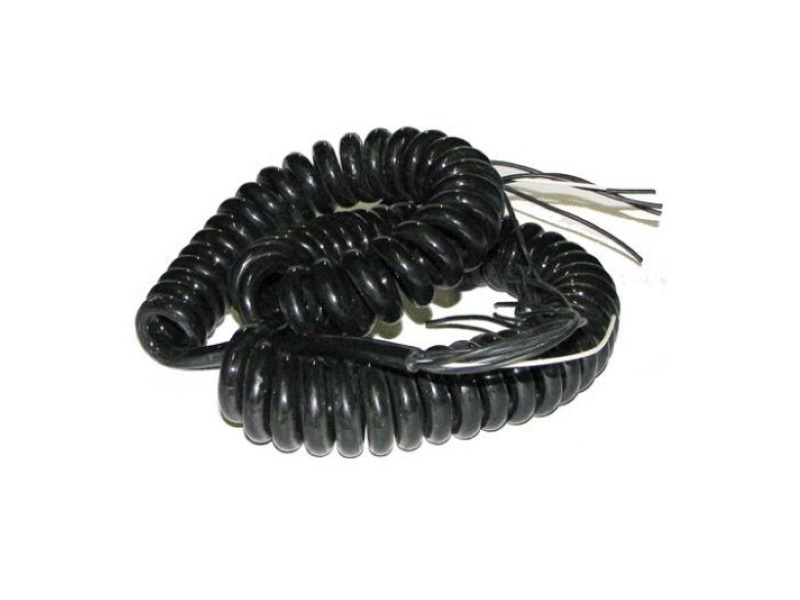 Spiraalsnoer 5-aderig 3,5 meter werkend