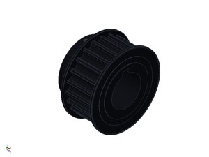 SRA250 pulley with keyway (60mm)