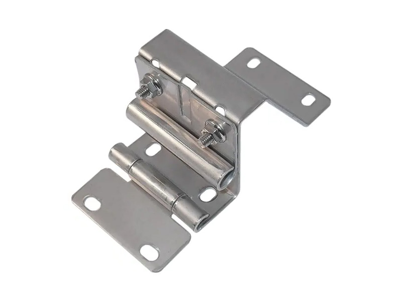 Zijscharnier compleet RVS